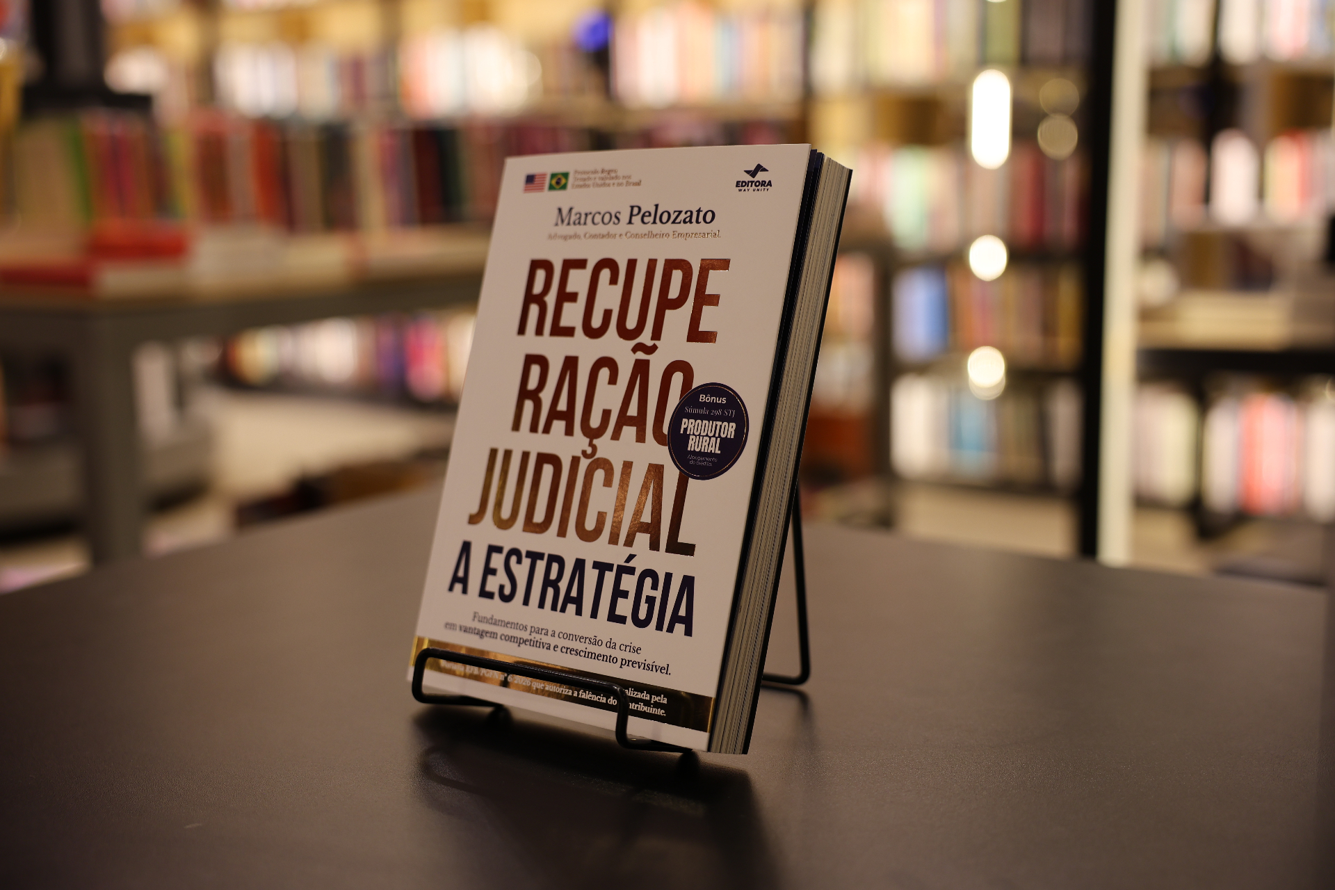 Livro Recuperação Judicial - A Estratégia, de Marcos Pelozato
